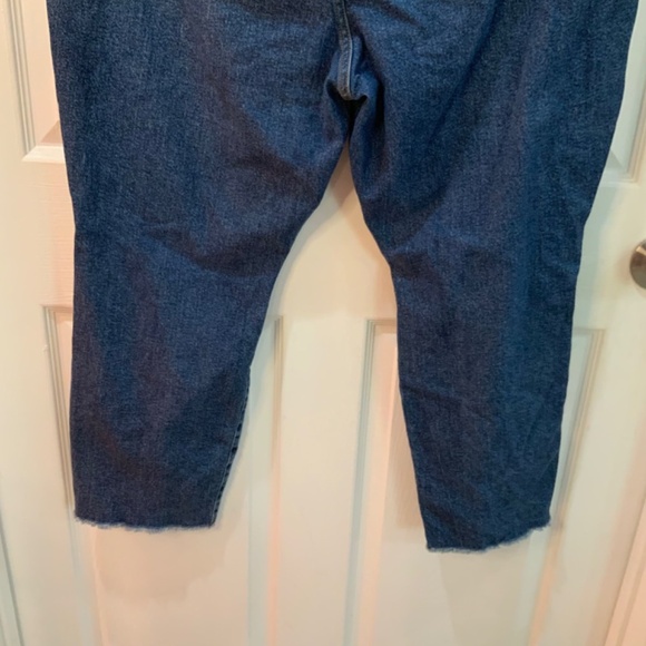 Torrid Button Fly Straight High Rise Distressed Jeans Size 24 - Picture 6 of 9